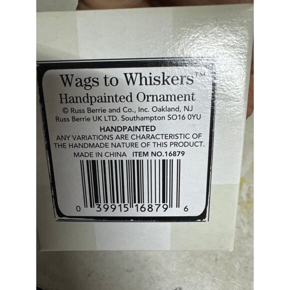 RUSS Blue Jay Bird Ornament  Alpine Lodge‎ Ornament in Box - Picture 3 of 7